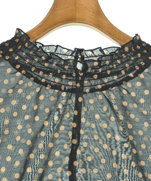 green label relaxing（グリーンレーベルリラクシング）ブラウス 黒 サイズ:F レディース/2200624891079