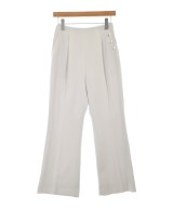 green label relaxing（グリーンレーベルリラクシング）スラックス 白 サイズ:36(S位) レディース/2200626529024