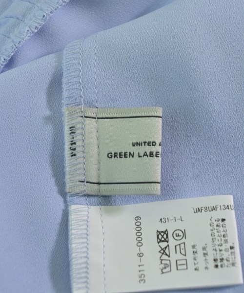 green label relaxing（グリーンレーベルリラクシング）ブラウス 青 サイズ:F レディース/2200630174043