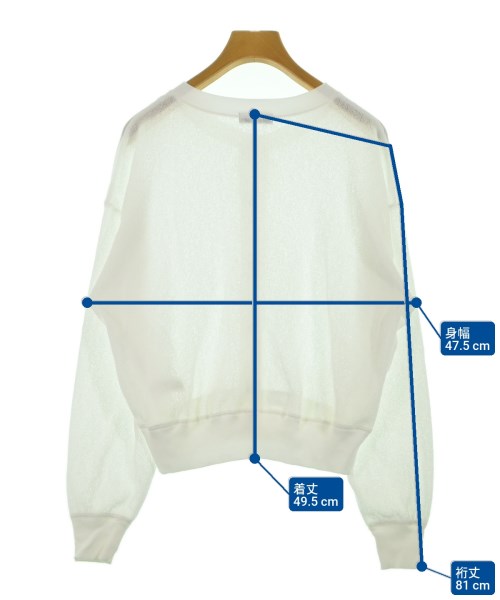 green label relaxing（グリーンレーベルリラクシング）カーディガン 白 サイズ:F レディース/2200630174081