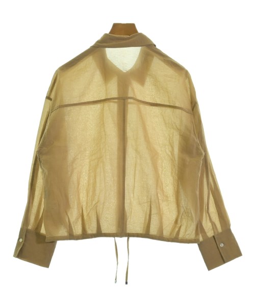 green label relaxing（グリーンレーベルリラクシング）カジュアルシャツ ベージュ サイズ:F レディース/2200630174111