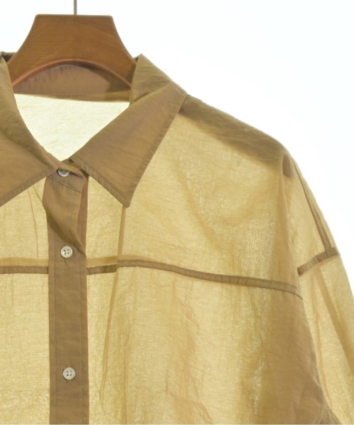 green label relaxing（グリーンレーベルリラクシング）カジュアルシャツ ベージュ サイズ:F レディース/2200630174111