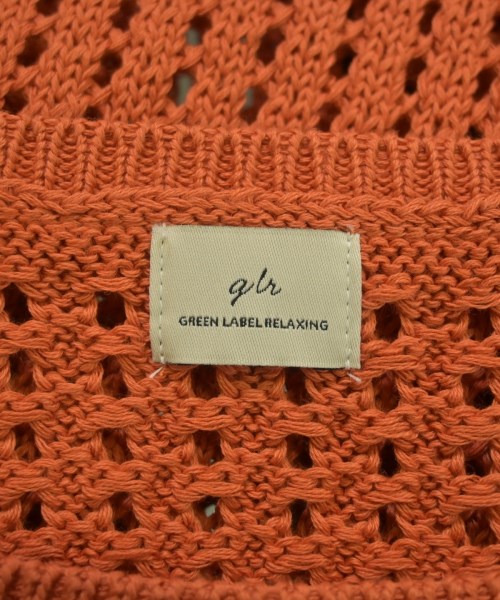 green label relaxing（グリーンレーベルリラクシング）ニット・セーター オレンジ サイズ:F レディース/2200630697191