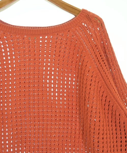 green label relaxing（グリーンレーベルリラクシング）ニット・セーター オレンジ サイズ:F レディース/2200630697191