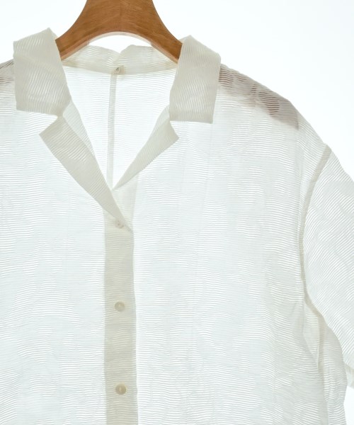 green label relaxing（グリーンレーベルリラクシング）カジュアルシャツ 白 サイズ:F レディース/2200614207026
