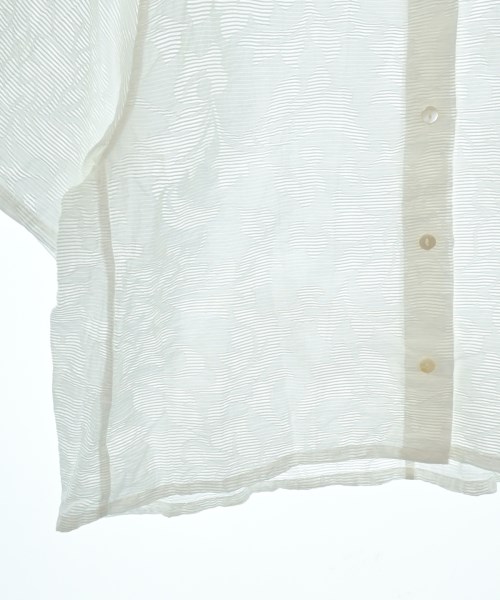 green label relaxing（グリーンレーベルリラクシング）カジュアルシャツ 白 サイズ:F レディース/2200614207026