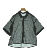 green label relaxing（グリーンレーベルリラクシング）カジュアルシャツ 黒 サイズ:F レディース/2200614207033