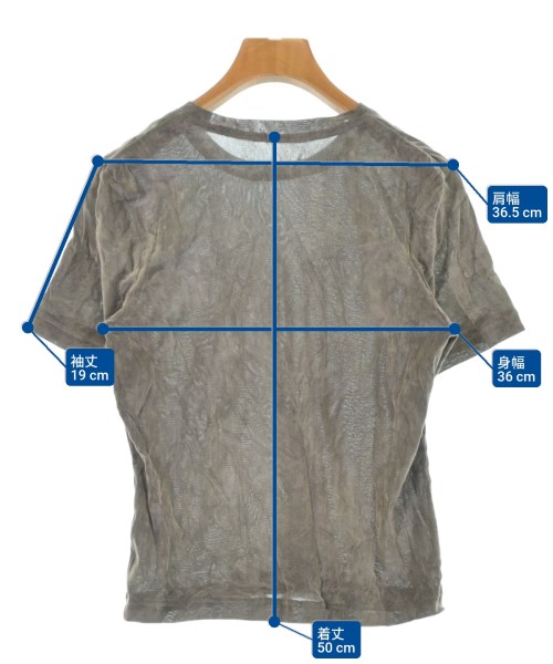 green label relaxing（グリーンレーベルリラクシング）Tシャツ・カットソー グレー サイズ:-(M位) レディース/2200615816050