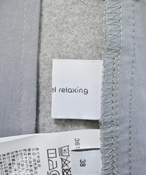green label relaxing（グリーンレーベルリラクシング）スラックス グレー サイズ:38(M位) レディース/2200617431107