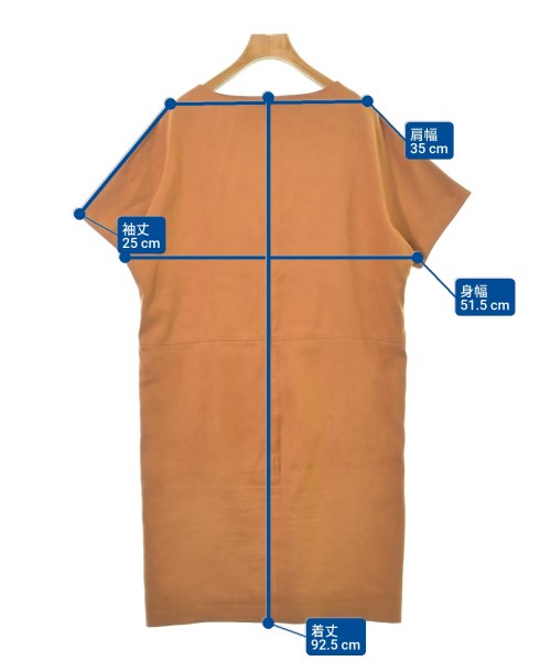 green label relaxing（グリーンレーベルリラクシング）ワンピース オレンジ サイズ:F レディース/2200619600020