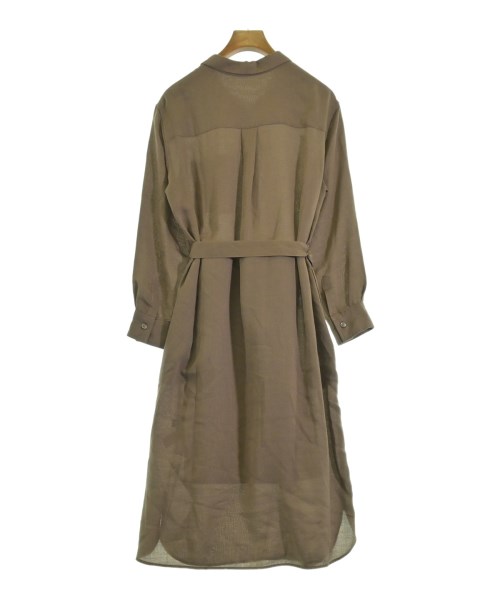 green label relaxing（グリーンレーベルリラクシング）シャツワンピース 茶 サイズ:F レディース/2200620805094