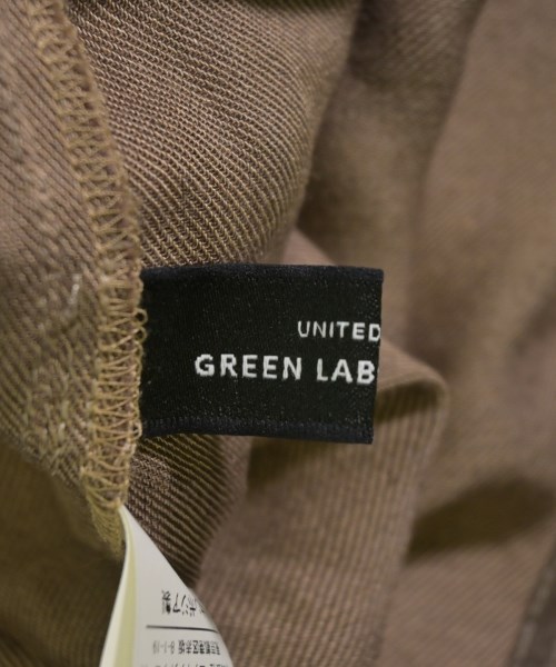 green label relaxing（グリーンレーベルリラクシング）シャツワンピース 茶 サイズ:F レディース/2200620805094