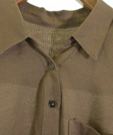 green label relaxing（グリーンレーベルリラクシング）シャツワンピース 茶 サイズ:F レディース/2200620805094
