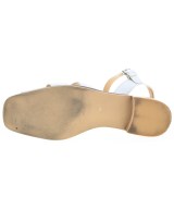 green label relaxing（グリーンレーベルリラクシング）サンダル 白 サイズ:L(25.5cm位) レディース/2200629864160