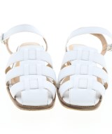 green label relaxing（グリーンレーベルリラクシング）サンダル 白 サイズ:L(25.5cm位) レディース/2200629864160