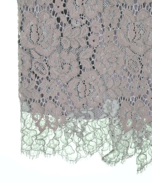 green label relaxing（グリーンレーベルリラクシング）ロング・マキシ丈スカート グレー サイズ:38(M位) レディース/2200615969084