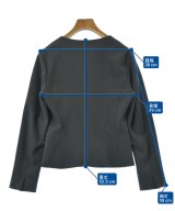 green label relaxing（グリーンレーベルリラクシング）ノーカラージャケット グレー サイズ:38(M位) レディース/2200616883013