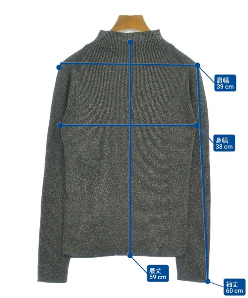 green label relaxing（グリーンレーベルリラクシング）ニット・セーター グレー サイズ:F レディース/2200618022212