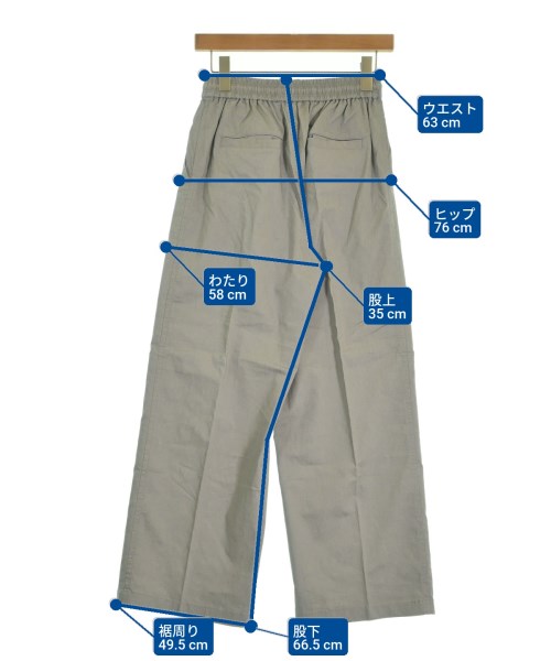 green label relaxing（グリーンレーベルリラクシング）カーゴパンツ グレー サイズ:38(M位) レディース/2200628230010