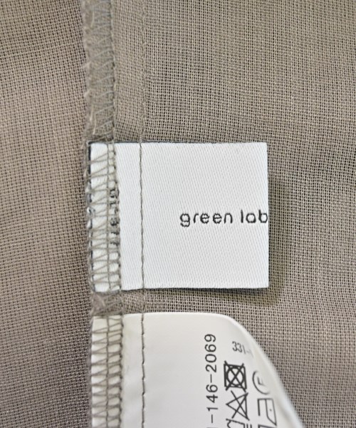 green label relaxing（グリーンレーベルリラクシング）カジュアルシャツ 茶 サイズ:F レディース/2200631971054