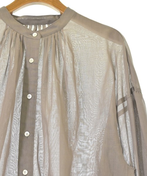 green label relaxing（グリーンレーベルリラクシング）カジュアルシャツ 茶 サイズ:F レディース/2200631971054