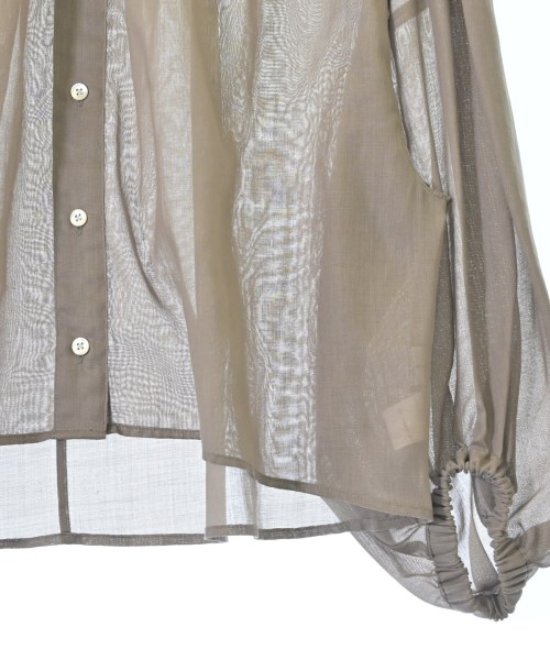 green label relaxing（グリーンレーベルリラクシング）カジュアルシャツ 茶 サイズ:F レディース/2200631971054