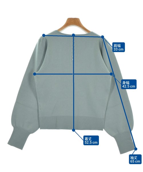 green label relaxing（グリーンレーベルリラクシング）ニット・セーター 緑 サイズ:F レディース/2200631999010