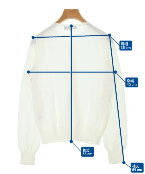 green label relaxing（グリーンレーベルリラクシング）カーディガン 白 サイズ:40(M位) レディース/2200632068074