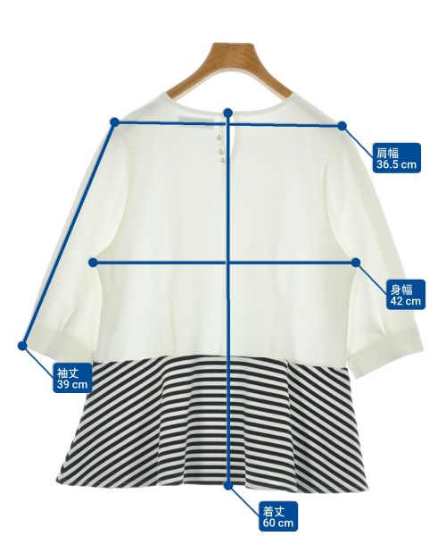 green label relaxing（グリーンレーベルリラクシング）Tシャツ・カットソー 白 サイズ:F レディース/2200619555016