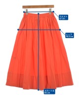 green label relaxing（グリーンレーベルリラクシング）ロング・マキシ丈スカート オレンジ サイズ:-(M位) レディース/2200624338017