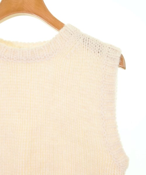 green label relaxing（グリーンレーベルリラクシング）ベスト 白 サイズ:F レディース/2200632423040