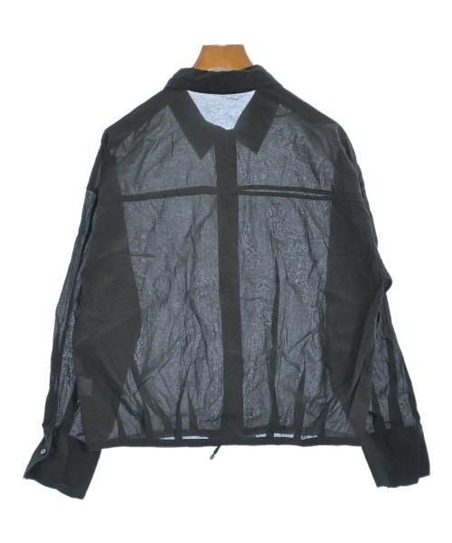 green label relaxing（グリーンレーベルリラクシング）カジュアルシャツ 黒 サイズ:-(M位) レディース/2200617996040