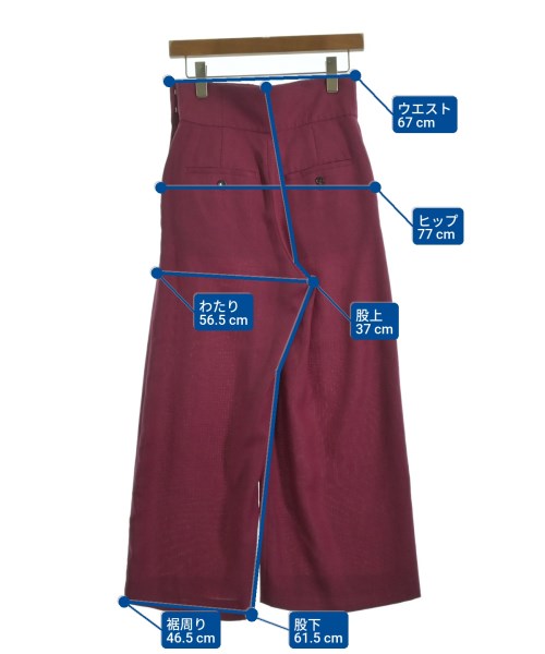 green label relaxing（グリーンレーベルリラクシング）スラックス ピンク サイズ:36(S位) レディース/2200618961016