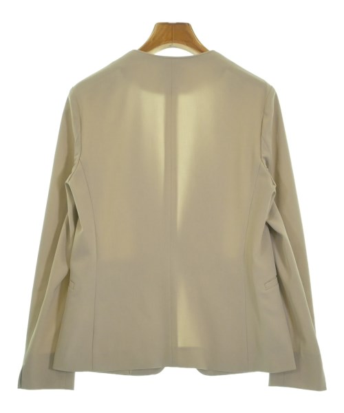 green label relaxing（グリーンレーベルリラクシング）ノーカラージャケット ベージュ サイズ:36(S位) レディース/2200619966027