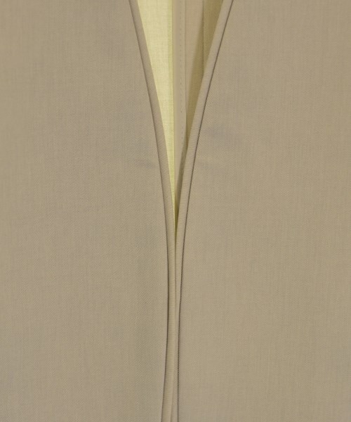 green label relaxing（グリーンレーベルリラクシング）ノーカラージャケット ベージュ サイズ:36(S位) レディース/2200619966027