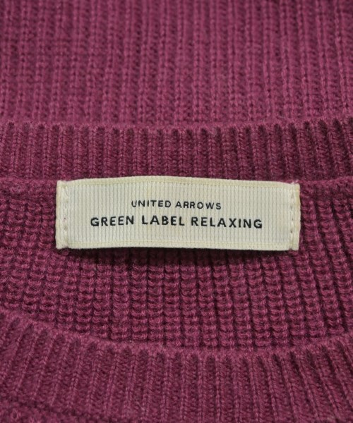 green label relaxing（グリーンレーベルリラクシング）ニット・セーター 赤 サイズ:-(M位) レディース/2200632904013