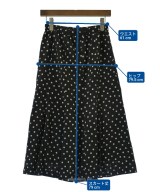 green label relaxing（グリーンレーベルリラクシング）ロング・マキシ丈スカート 黒 サイズ:-(M位) レディース/2200617330028