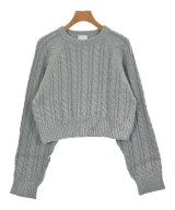 green label relaxing（グリーンレーベルリラクシング）ニット・セーター グレー サイズ:F レディース/2200617665021