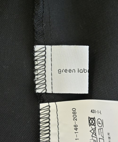 green label relaxing（グリーンレーベルリラクシング）ブラウス 黒 サイズ:F レディース/2200617665052