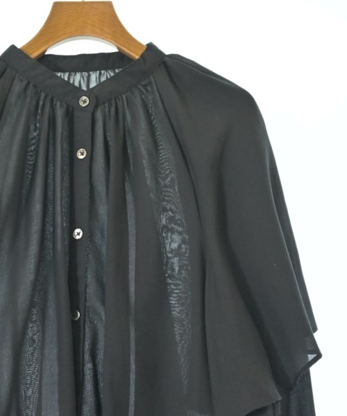 green label relaxing（グリーンレーベルリラクシング）ブラウス 黒 サイズ:F レディース/2200617665052