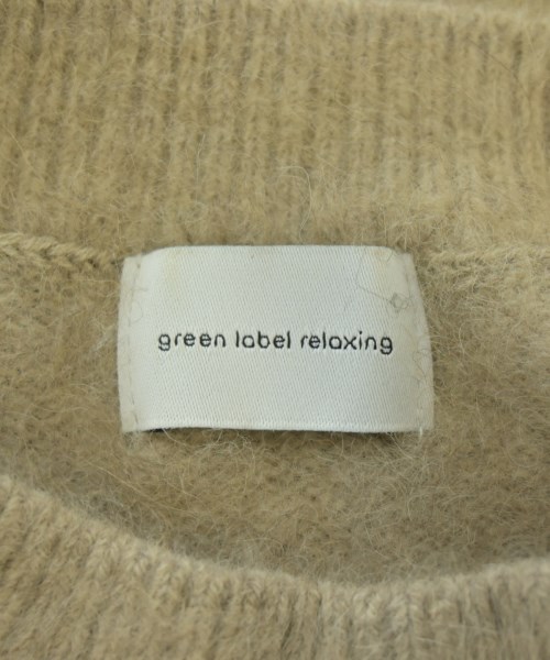 green label relaxing（グリーンレーベルリラクシング）ニット・セーター ベージュ サイズ:F レディース/2200620742023