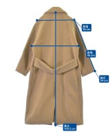 green label relaxing（グリーンレーベルリラクシング）チェスターコート ベージュ サイズ:XS レディース/2200627660016