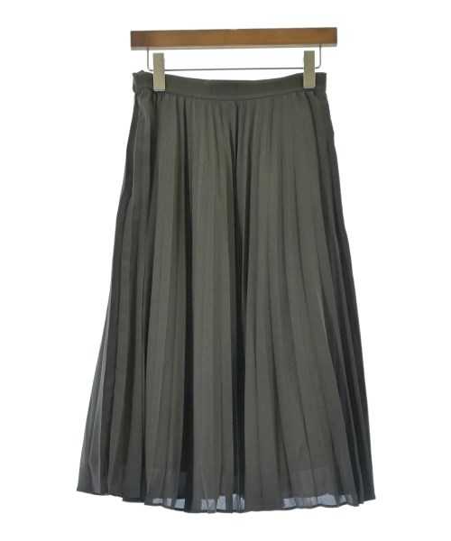 green label relaxing（グリーンレーベルリラクシング）ロング・マキシ丈スカート グレー サイズ:38(M位) レディース/2200630425039