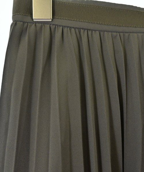 green label relaxing（グリーンレーベルリラクシング）ロング・マキシ丈スカート グレー サイズ:38(M位) レディース/2200630425039