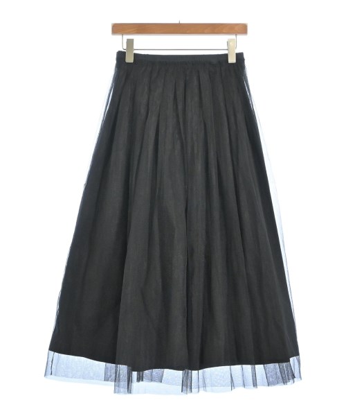 green label relaxing（グリーンレーベルリラクシング）ロング・マキシ丈スカート 黒 サイズ:F レディース/2200633556051