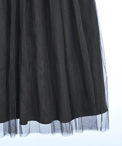 green label relaxing（グリーンレーベルリラクシング）ロング・マキシ丈スカート 黒 サイズ:F レディース/2200633556051