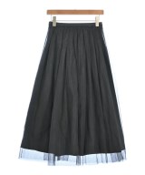 green label relaxing（グリーンレーベルリラクシング）ロング・マキシ丈スカート 黒 サイズ:F レディース/2200633556051