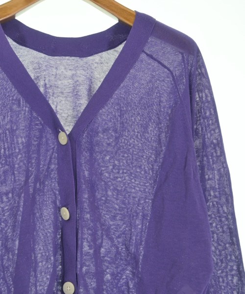 green label relaxing（グリーンレーベルリラクシング）カーディガン 紫 サイズ:F レディース/2200614608090