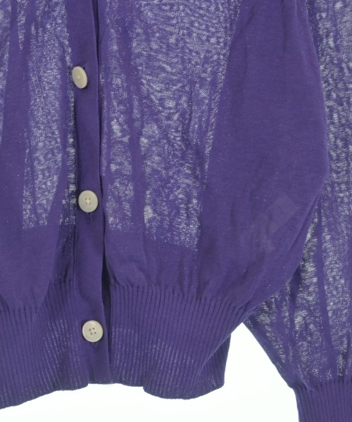 green label relaxing（グリーンレーベルリラクシング）カーディガン 紫 サイズ:F レディース/2200614608090