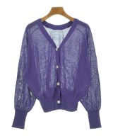 green label relaxing（グリーンレーベルリラクシング）カーディガン 紫 サイズ:F レディース/2200614608090